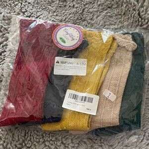 Cozyway Colorful Baby Knee High Socks Set NEW si 6/12M